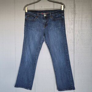 Lucky Brand Cropped Low-Rise Denim Jeans. Size 6